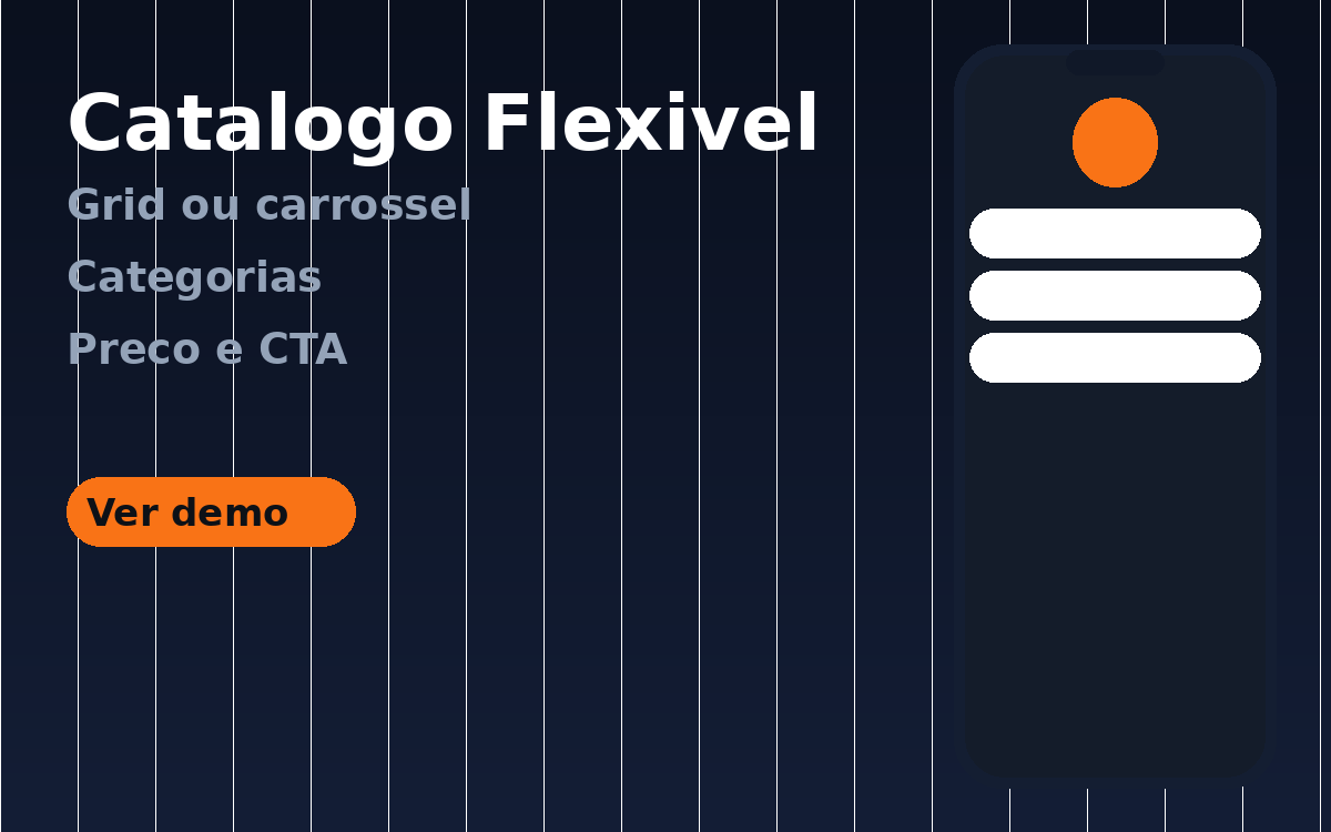 Catálogo de produtos e serviços no TOQY